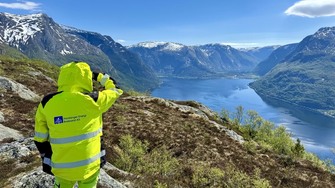 Breiband levert av lokale fagfolk som kjenner fjorden!